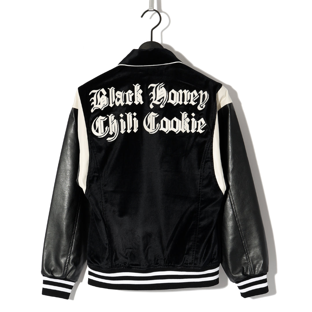 BLACK HONEY CHILI COOKIE(ブラックハニーチリクッキー)B.H.C.C Stadium Jacket / BLACK – BLACK  HONEY CHILI COOKIE OFFICIAL WEB STORE