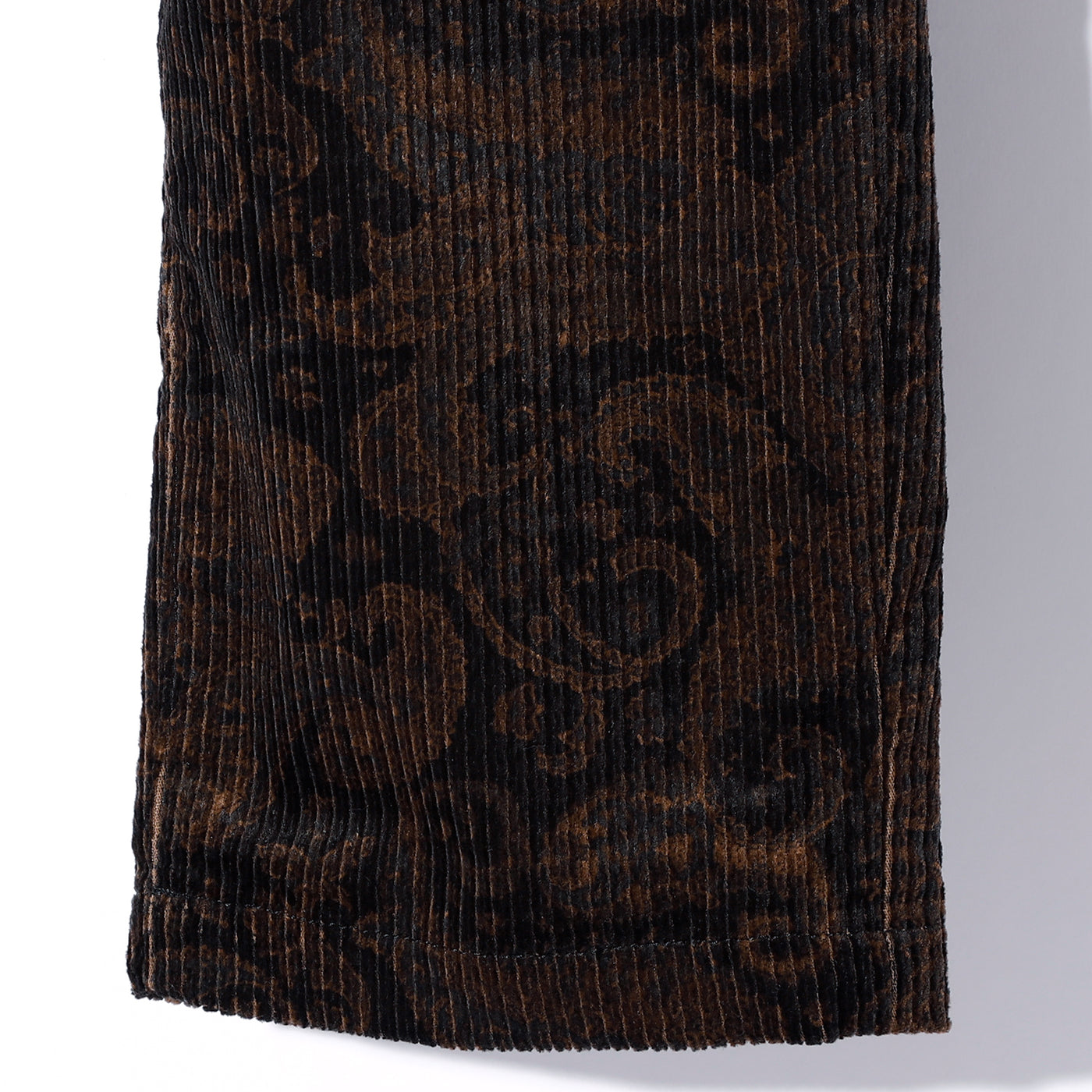 B.H.C.C Embroidery Paisley Pants / BLACK