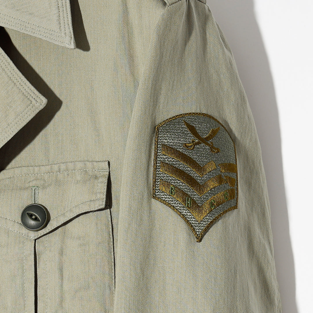 Emblem Military Blouson ブラックハニーチリクッキー BLACK HONEY CHILI COOKIE(ブラックハニーチリクッキー)Emblem