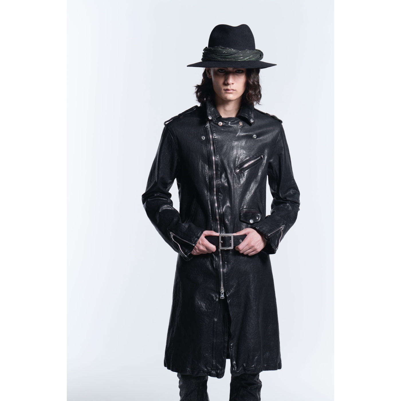 【BLACK HONEY CHILI COOKIE × BACKLASH】Rider's Coat / BLACK