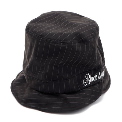 Black honey Hat / BLACK PINSTRIPE