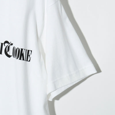 B.H.C.C Logo Print Tee / WHITE×BLACK