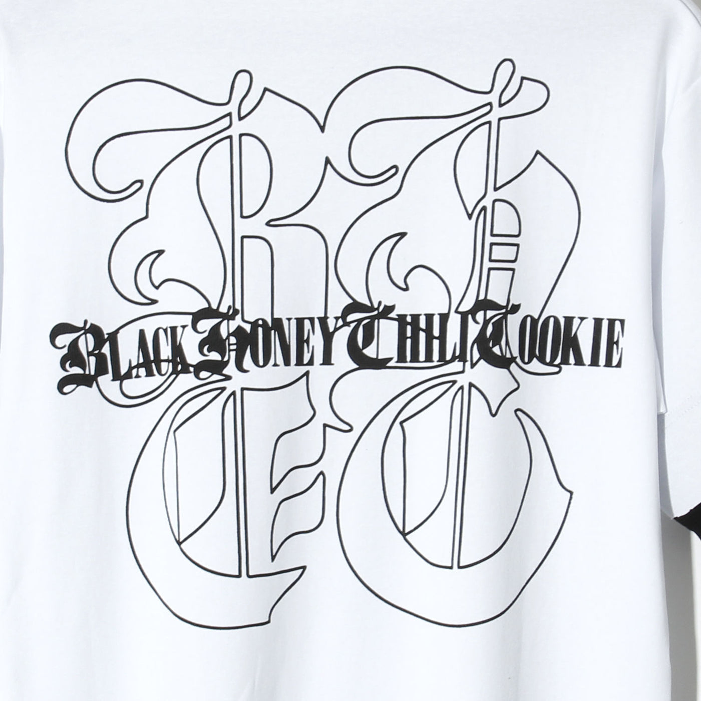 B.H.C.C Big Logo Tee / WHITE